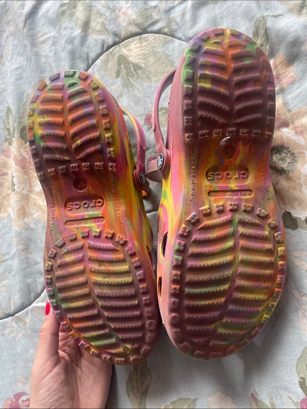 Crocs Mary Jane Tie-Dye rainbow - Picture 3 of 4